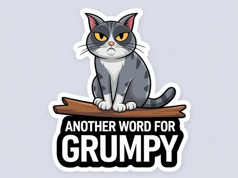 another word for grumpy