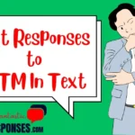 Best Responses to WTM In Text