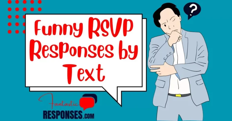 50 Funny RSVP Responses by Text