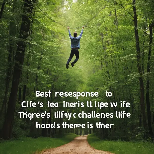 50 Best Responses to Life’s Challenges Hanging in There