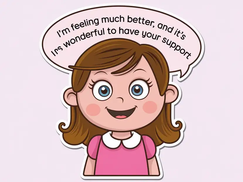 I’m feeling much better, and it’s wonderful to have your support