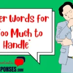 Other Words for “Too Much to Handle”