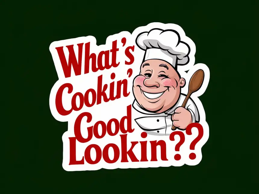 300+ Great Responses to “What’s Cookin’, Good Lookin’?”