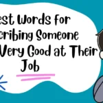 Best Words for Describing Someone Who is Very Good at Their Job