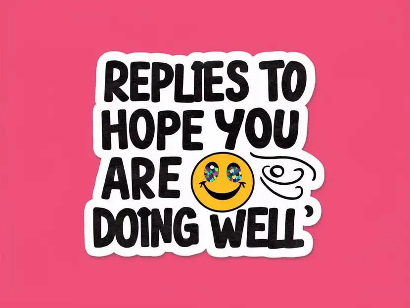 300+ Thoughtful Replies to “Hope You Are Doing Well”