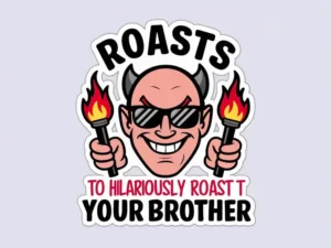 300+ Clean Roasts to Hilariously Roast Your Brother