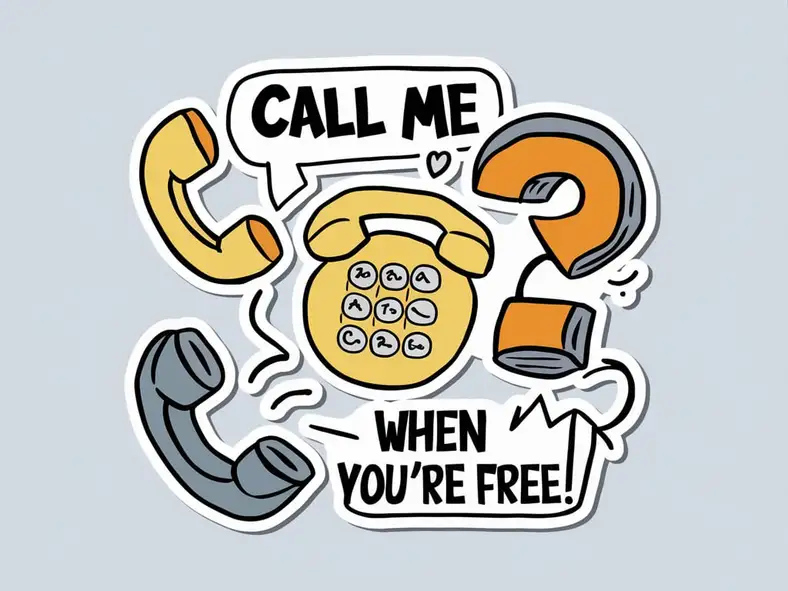 Creative Ways to Ask Someone to Call You When They Are Free