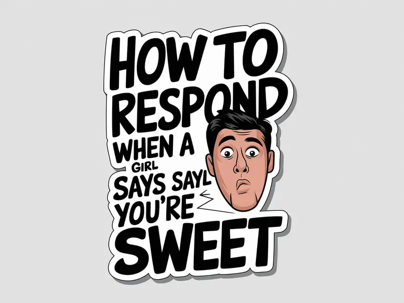 How to Respond When a Girl Says You're Sweet